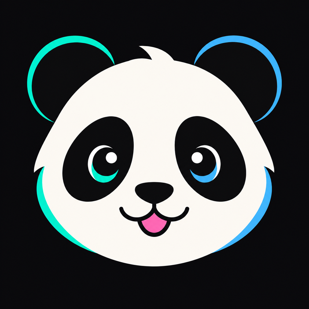 Panda Vivid Black